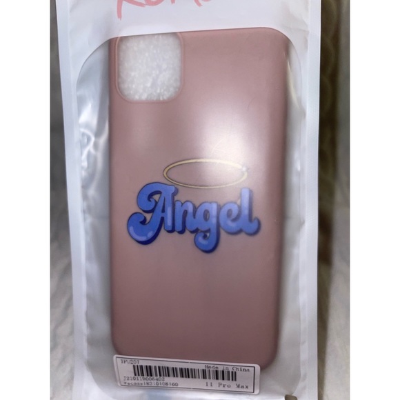 Pink Angel Graphic iPhone 11 Pro Max Case 💜 - Picture 12 of 17